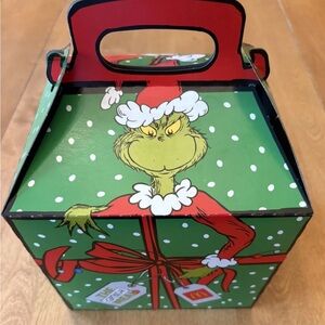 limited-edition McDonald's "The Grinch" themed box only